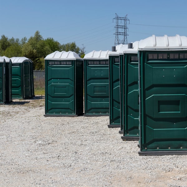 what is the capacity of your luxury event portable toilets